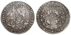 1 Thaler Confederazione Polacco-Lituana (1569-1795) Argento Sigismund III