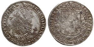 1 Thaler Confederazione Polacco-Lituana (1569-1795) Argento Sigismund III