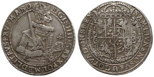 1 Thaler Confederazione Polacco-Lituana (1569-1795) Argento Sigismund III