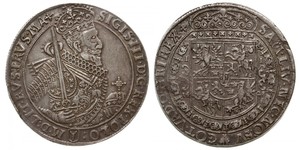 1 Thaler Confederazione Polacco-Lituana (1569-1795) Argento Sigismund III