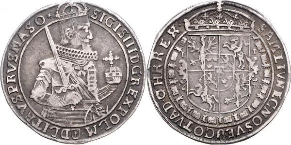 1 Thaler Confederazione Polacco-Lituana (1569-1795) Argento Sigismund III