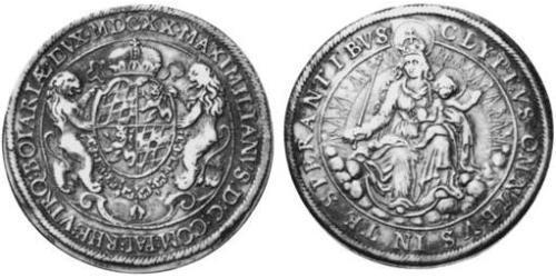 1 Thaler Ducato di Baviera (907 - 1623) Argento 