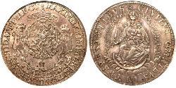 1 Thaler Elettorato di Baviera (1623 - 1806) Argento Massimiliano I di Baviera (elettore)(1573 – 1651)