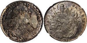 1 Thaler Elettorato di Baviera (1623 - 1806) Argento Massimiliano III di Baviera(1727 – 1777)