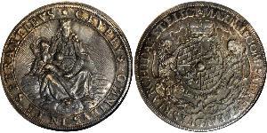 1 Thaler Elettorato di Baviera (1623 - 1806) Argento 