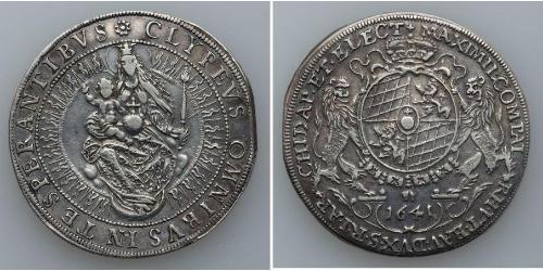 1 Thaler Elettorato di Baviera (1623 - 1806) Argento 