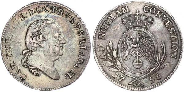 1 Thaler Elettorato di Baviera (1623 - 1806) Argento 