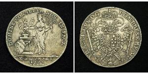 1 Thaler Free Imperial City of Nuremberg (1219 - 1806) Argento 