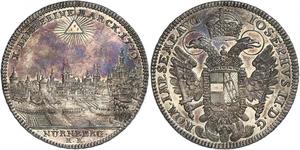 1 Thaler Free Imperial City of Nuremberg (1219 - 1806) Argento 