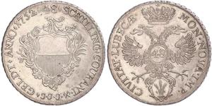 1 Thaler Germania Argento 