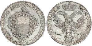 1 Thaler Germania Argento 