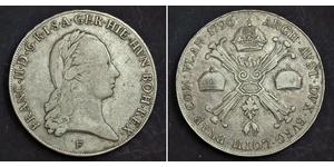 1 Thaler Impero austriaco (1804-1867) Argento Francis II, Holy Roman Emperor (1768 - 1835)