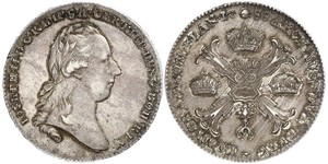 1 Thaler Impero austriaco (1804-1867) Argento 