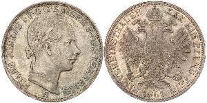 1 Thaler Impero austriaco (1804-1867) Argento Franz Joseph I (1830 - 1916)