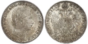 1 Thaler Impero austriaco (1804-1867) Argento Franz Joseph I (1830 - 1916)