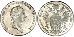 1 Thaler Impero austriaco (1804-1867) Argento Francis II, Holy Roman Emperor (1768 - 1835)