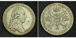 1 Thaler Impero austriaco (1804-1867) Argento 