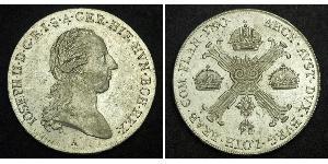 1 Thaler Impero austriaco (1804-1867) Argento 