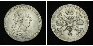 1 Thaler Impero austriaco (1804-1867) Argento 