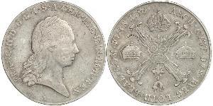 1 Thaler Impero austriaco (1804-1867) Argento Francis II, Holy Roman Emperor (1768 - 1835)