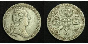 1 Thaler Impero austriaco (1804-1867) Argento 