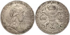 1 Thaler Impero austriaco (1804-1867) Argento 