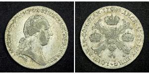 1 Thaler Impero austriaco (1804-1867) Argento 