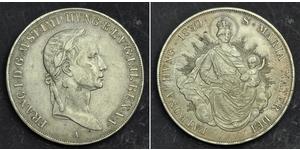 1 Thaler Impero austriaco (1804-1867) Argento Francis II, Holy Roman Emperor (1768 - 1835)