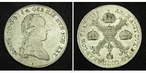 1 Thaler Impero austriaco (1804-1867) Argento 