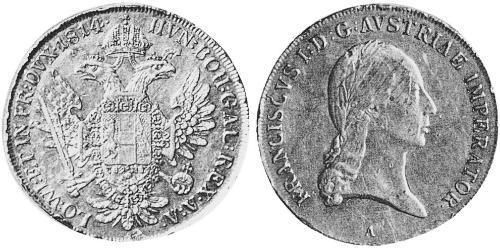 1 Thaler Impero austriaco (1804-1867) Argento 
