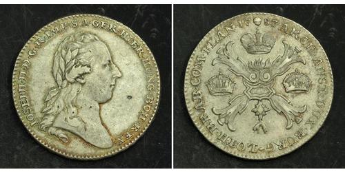 1 Thaler Impero austriaco (1804-1867) Argento 