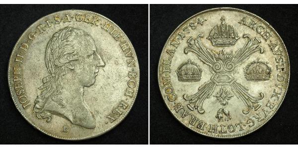 1 Thaler Impero austriaco (1804-1867) Argento 