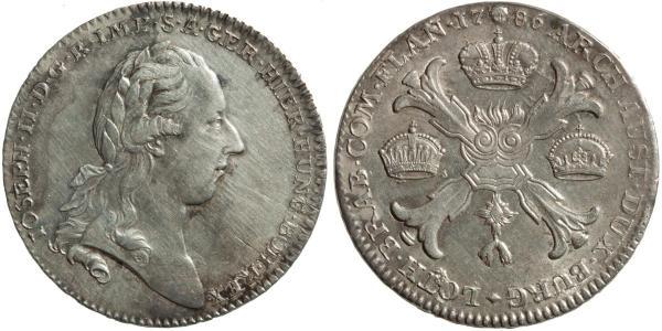 1 Thaler Impero austriaco (1804-1867) Argento 