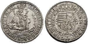 1 Thaler Monarchia asburgica (1526-1804) Argento Leopoldo V d