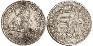 1 Thaler Monarchia asburgica (1526-1804) Argento Leopoldo V d