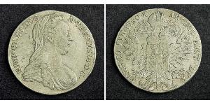 1 Thaler Monarchia asburgica (1526-1804) / Austria Argento Maria Theresa of Austria (1717 - 1780)