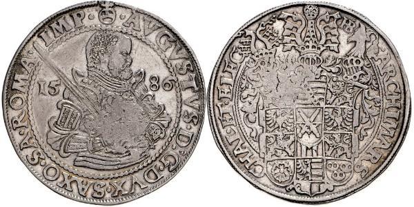 1 Thaler Principato Elettorale di Sassonia (1356 - 1806) Argento 