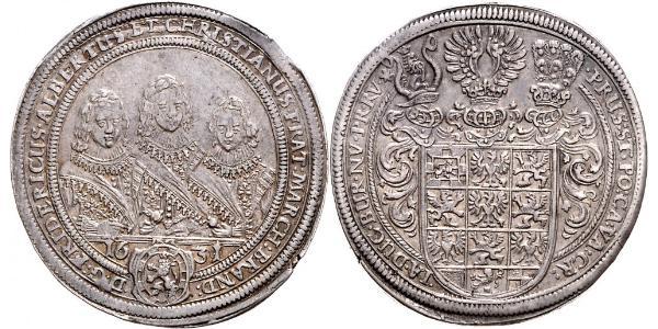 1 Thaler Principato di Ansbach (1398–1792) Argento 