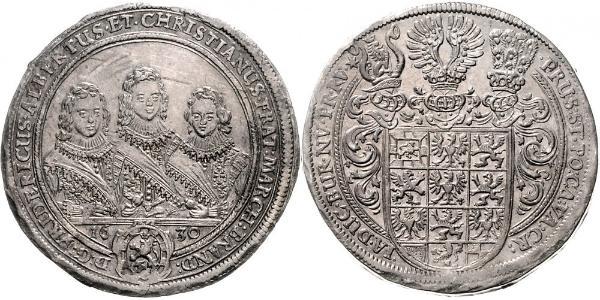 1 Thaler Principato di Ansbach (1398–1792) Argento 