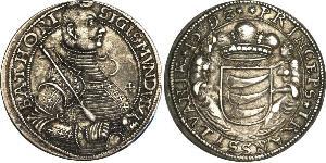 1 Thaler Principato di Transilvania (1571-1711) Argento Zsigmond Báthory (1572 -1613)