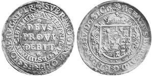 1 Thaler Principato di Transilvania (1571-1711) Argento 