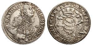 1 Thaler Principato di Transilvania (1571-1711) Argento Zsigmond Báthory (1572 -1613)