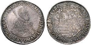 1 Thaler Principato di Transilvania (1571-1711) Argento 