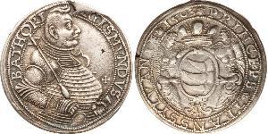 1 Thaler Principato di Transilvania (1571-1711) Argento Zsigmond Báthory (1572 -1613)