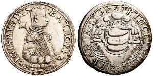 1 Thaler Principato di Transilvania (1571-1711) Argento Zsigmond Báthory (1572 -1613)