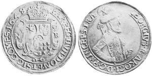 1 Thaler Principato di Transilvania (1571-1711) Argento 