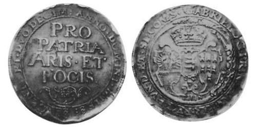 1 Thaler Principato di Transilvania (1571-1711) Argento 