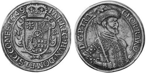 1 Thaler Principato di Transilvania (1571-1711) Argento 