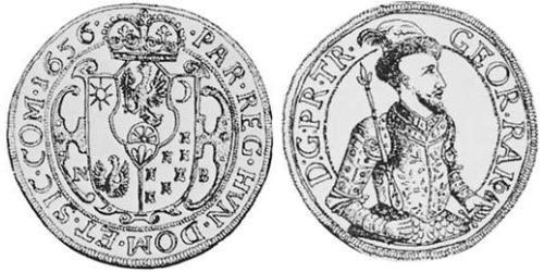 1 Thaler Principato di Transilvania (1571-1711) Argento 