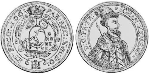 1 Thaler Principato di Transilvania (1571-1711) Argento 